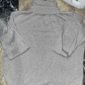 Glittery Long sleeve turtle neck
